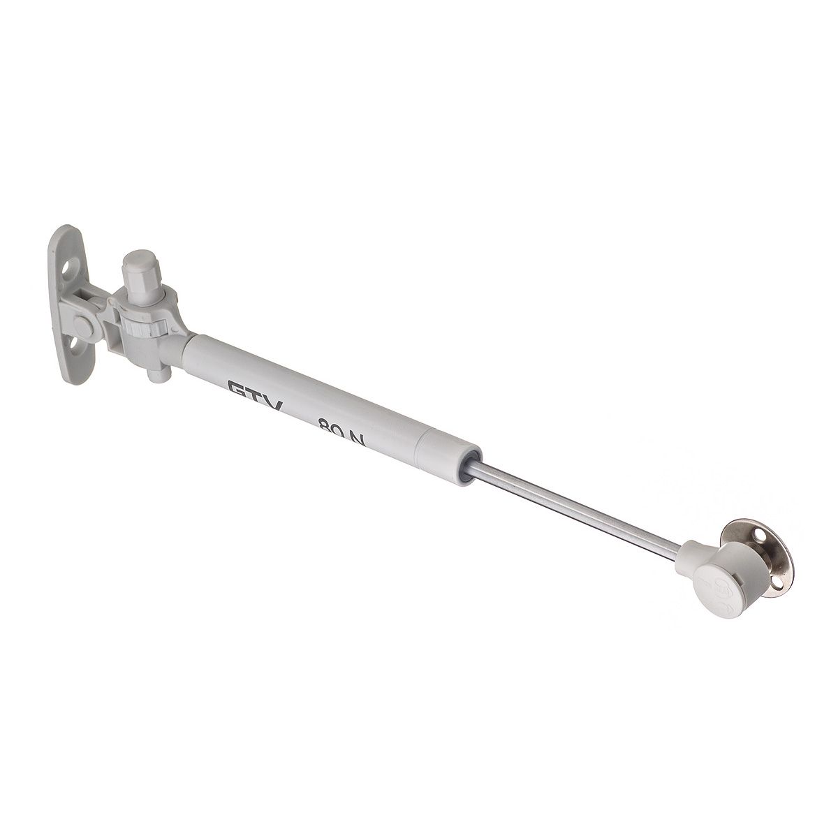 Подъёмник газовый с амортизатором 80N GTV, белый PD-GAM080-N10 16737