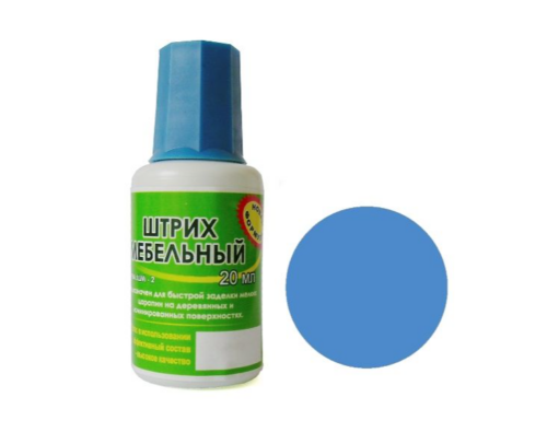Штрих мебельный синий 12428