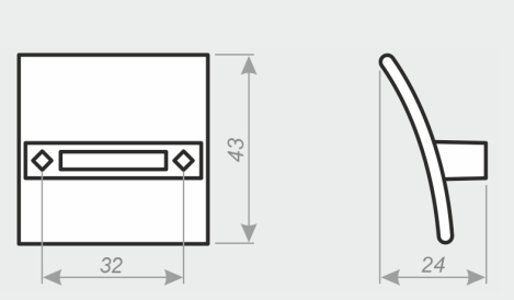 Ручка К7 черный (11) 10205