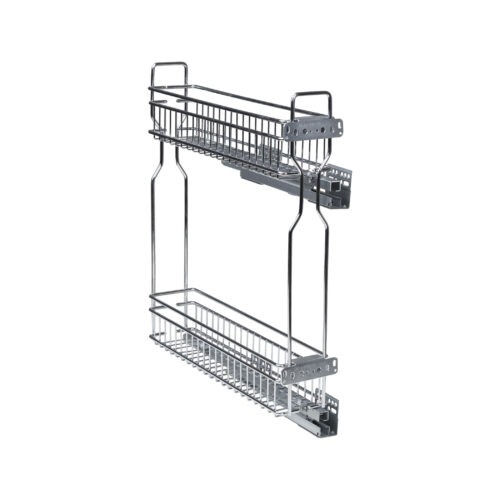 Выдвижная корзина-карго 150 NORWIG крепл.боковое/левое, хром AKS 78758