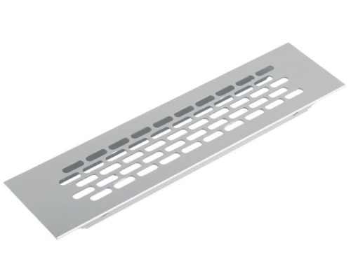 Решетка вентиляционная 245х60 мм, алюминий 17238