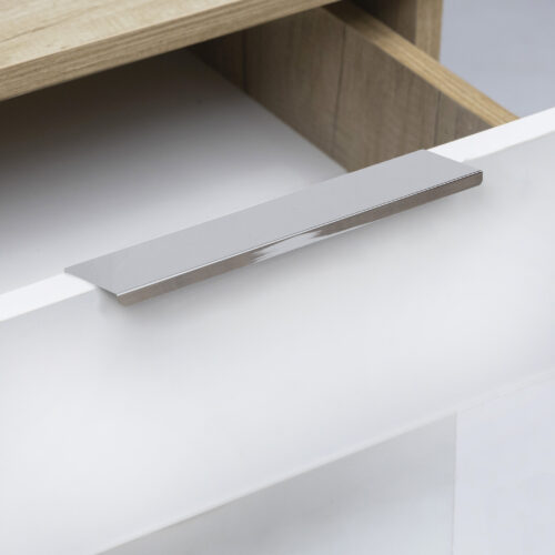 Ручка меб. накладная алюм. INSIDE 96/150 хром, AKS 64361