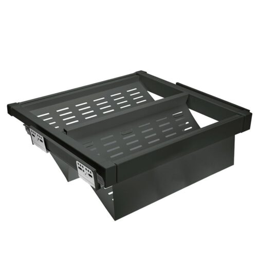 Полка для обуви перфорированная ELITE WG-POBUWM70-60 графит, в модуль 700 мм 16567