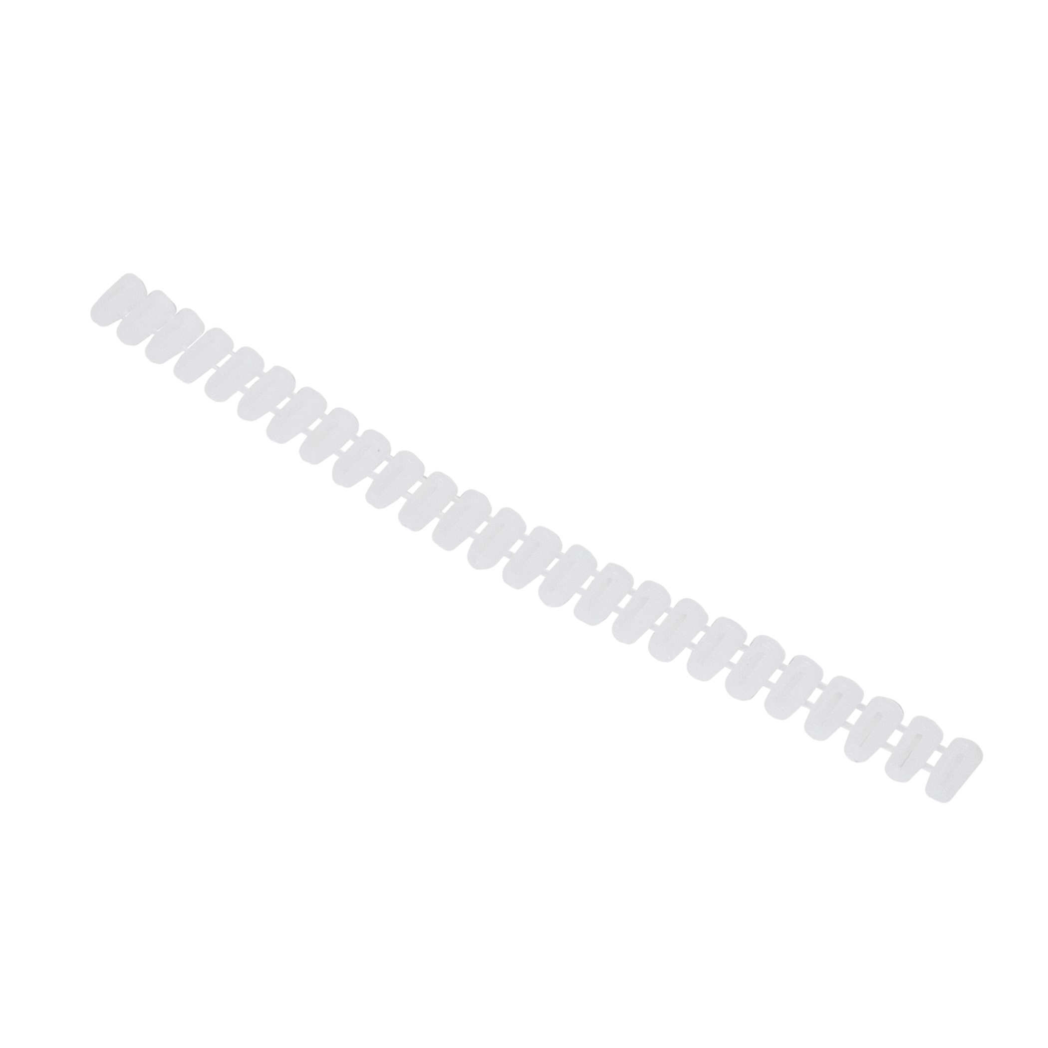 Втулка под саморез на полосе 5*10, пластик, белая (уп/1тыс.шт) AKS 114974