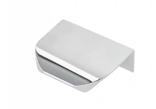 Ручка мебельная алюминиевая HEXA 32мм/50мм, хром 25622