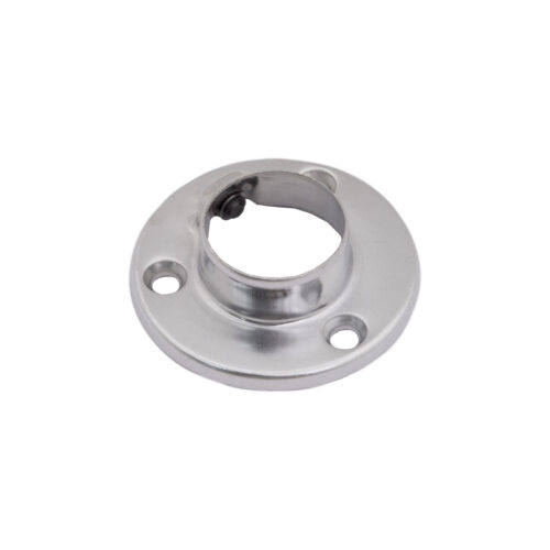 Крепление (розетка) трубы d25 (510) сталь,(фланец) хром AKS 22631