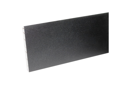 Цоколь ПВХ Черный (4000*95) 7391