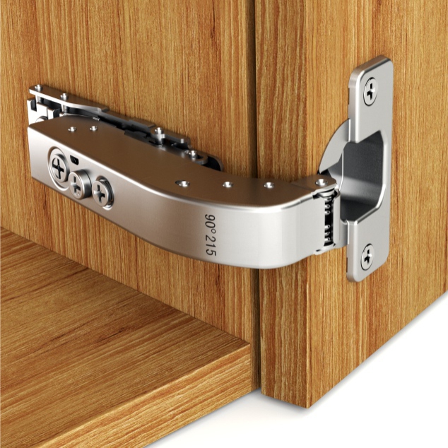 Петля PUSH +90° под фальшпанель DTC PIVOT-STAR Anyway-Clip X=21,5 45мм дюбель M8 (A81J875NA) 0020196