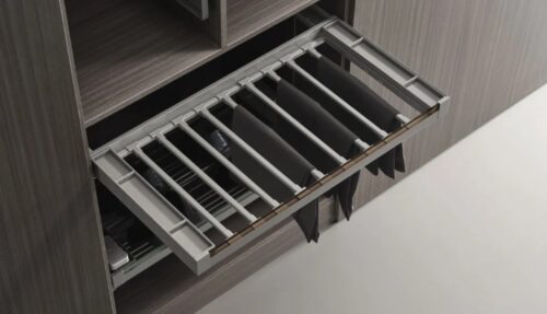 Вешалка для брюк Pure-Pro LK L=450, ширина=800мм серая (LK450Q13800K01, E30) 22768