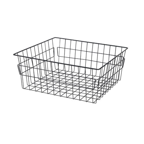 Выдвижная корзина для белья 600 (555*485*200) б/н, графит WIEXPOL 88907