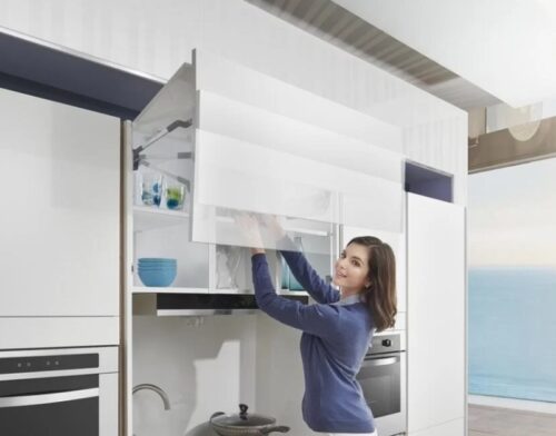 TOP STAY ST для складных фасадов, индекс h=590-649 мм, нагрузка 7,8-13 кг, белый DTCST03.007/2 16526