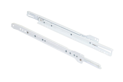 Направляющая роликовая L-300 1,0мм AKS белая 28942