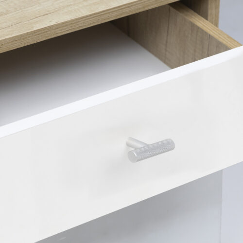 Ручка меб. кнопка мет. SNAKE никель шлифованный, AKS 111277