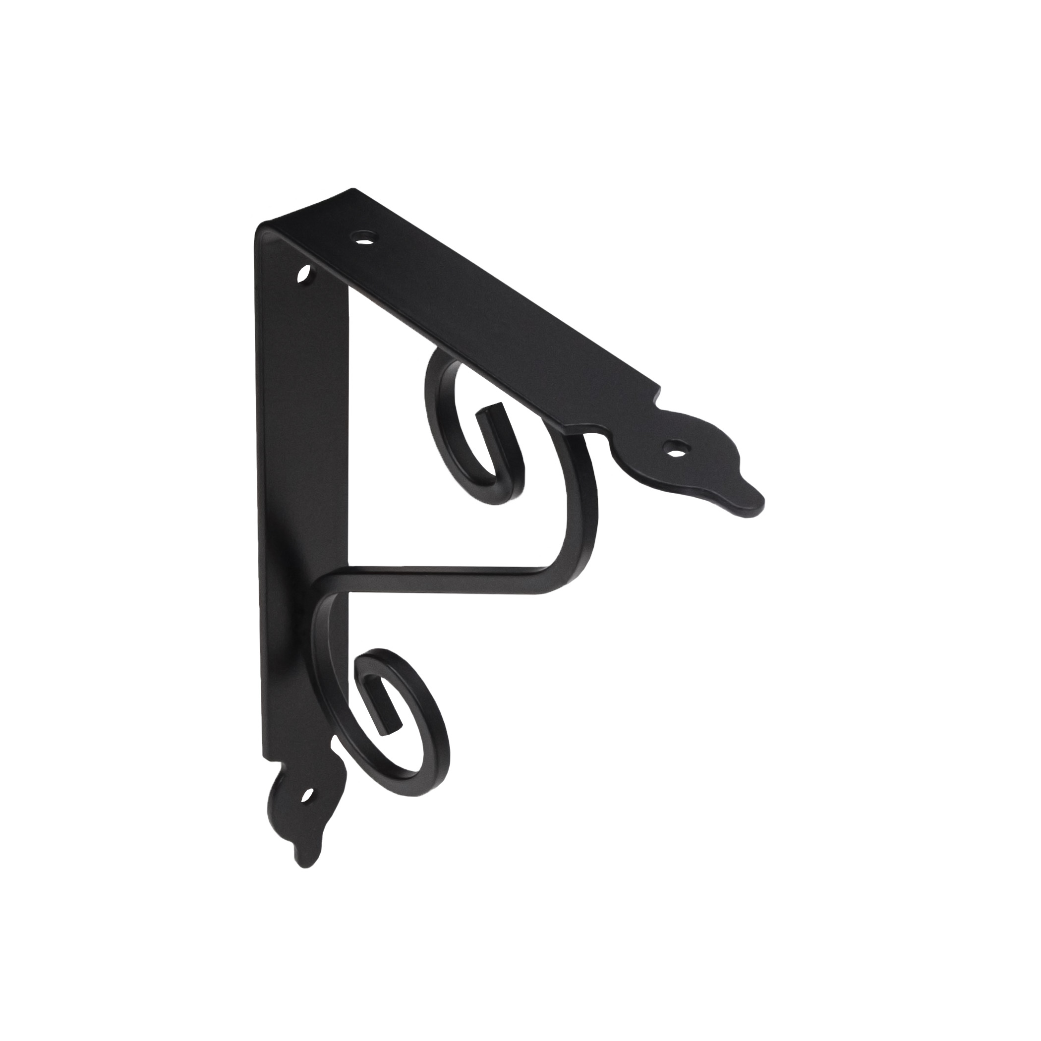 Полкодержатель мет. MELODY 190*240, черный AKS 59124