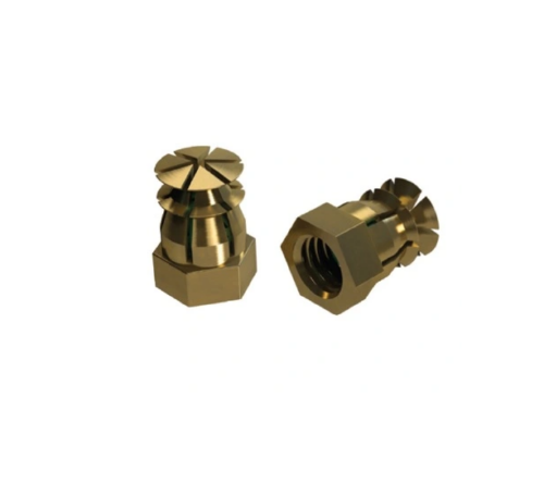 BU12OL Муфта М6 8х12 мм с шариком латунь