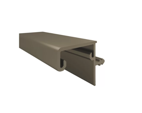 Профиль врезн  для верх баз для светод. ленты, для ДСП-16/18мм, L=3000мм, шампань анод, FRM9221.CH