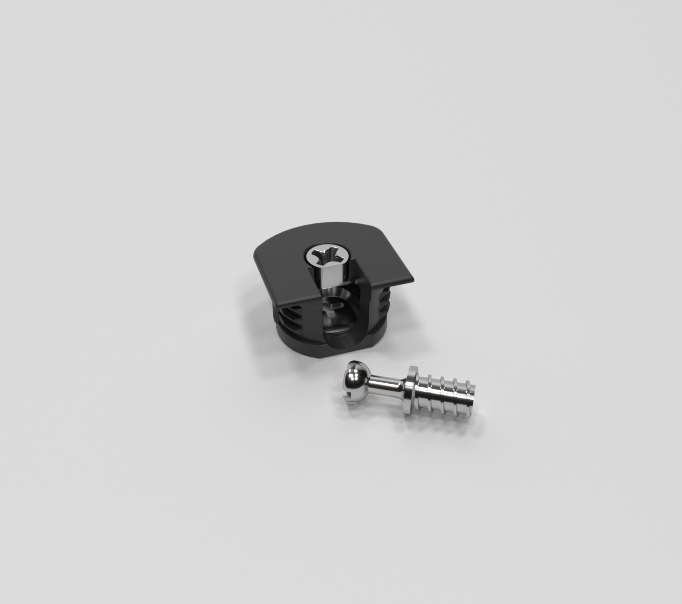 Эксцентрик усиленный пластиковый 16 мм №2 Черный 773547