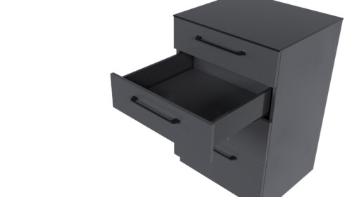 Ультрабокс L-450 H=118 металл лак графит TH03.1166.01.924