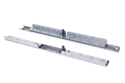 Механизм для раздвижных столов внешний синхронный со стопором L-610 мм AKS 51414