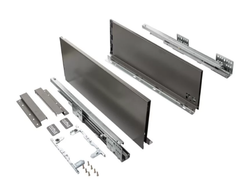 Комплект ящика Firmax Smartline, длина 350 мм, высота 199 мм, с доводчиком, белый FRM0735.007/199