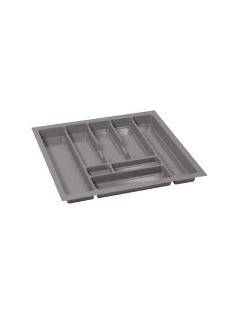 Лоток для столовых приборов  UNI 80 730X430 пластмасса серый TE13.2505.05.036 0693